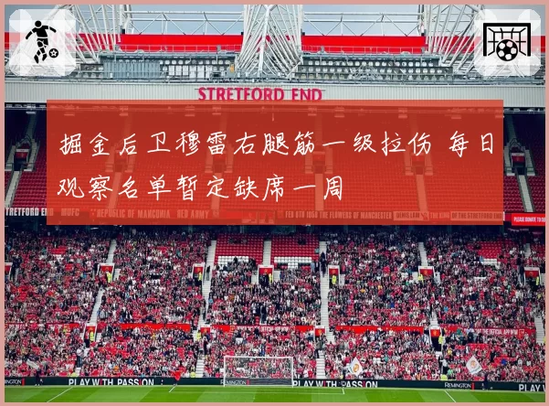 掘金后卫穆雷右腿筋一级拉伤 每日观察名单暂定缺席一周